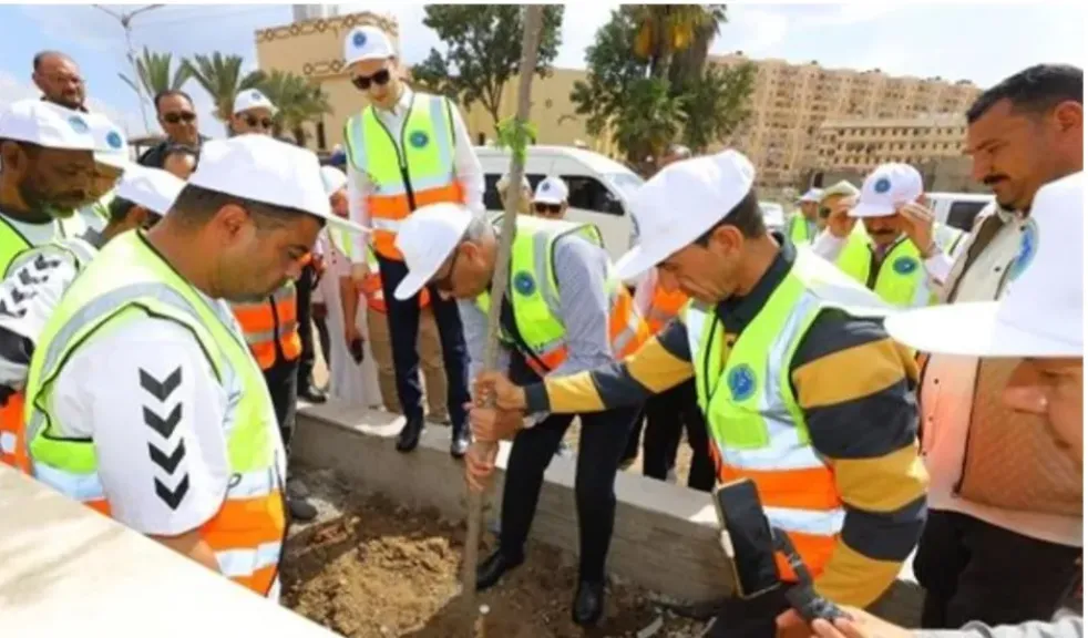 محافظ كفرالشيخ يشارك في زراعة الأشجار ضمن مبادرة 100 مليون شجرة