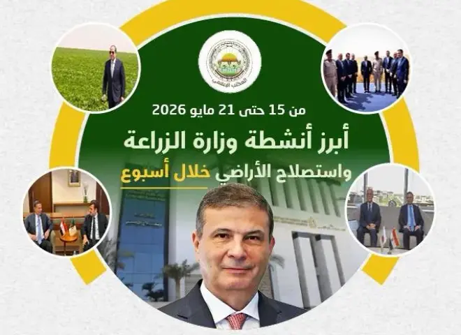 الزراعة تستعرض جهود دعم المزارعين وتحقيق الأمن الغذائي خلال مايو