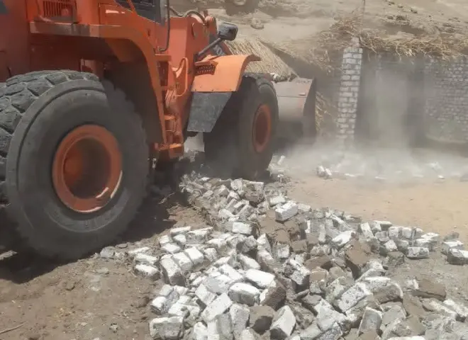 حملات مكثفة بسوهاج لإحباط البناء المخالف على الأراضي الزراعية