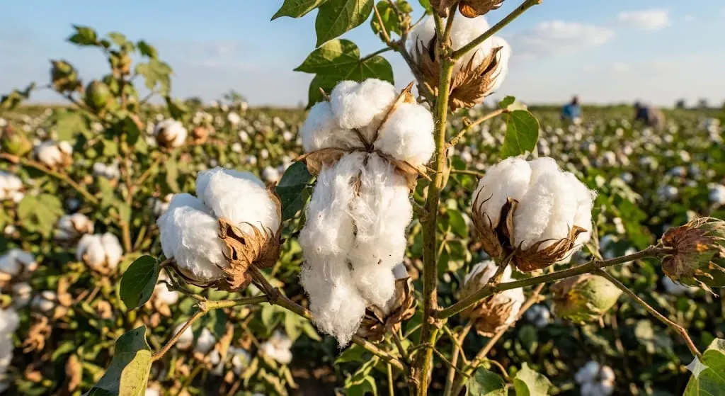 وزارة الزراعة الامريكية تتوقع قفزة 40% في صادرات القطن المصري الموسم المقبل