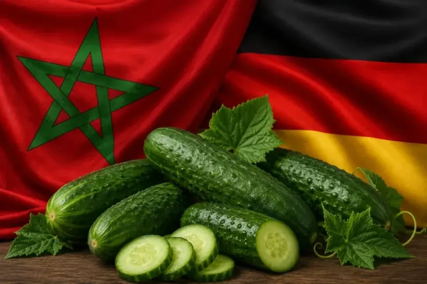 الخيار المغربي يكتسح السوق الألمانية ويسجل قفزة تصديرية قياسية