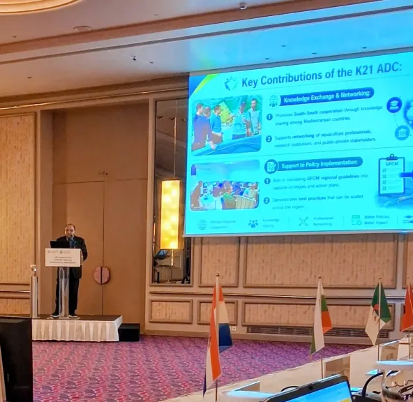 «العربي» يستعرض تجربة مصر الرائدة في الاستزراع السمكي خلال اجتماعات «GFCM» باليونان