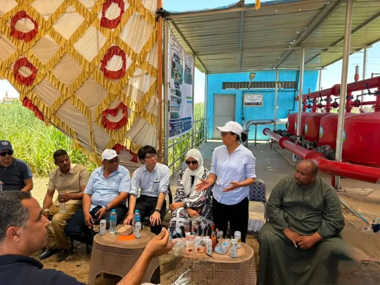 سفارة اليابان والفاو تنظمان زيارة ميدانية بمحافظة قنا