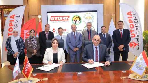 شراكة بين جامعة مدينة السادات و”يوتوبيا” لتدريب طلاب الصيدلة على زراعة النباتات الطبية