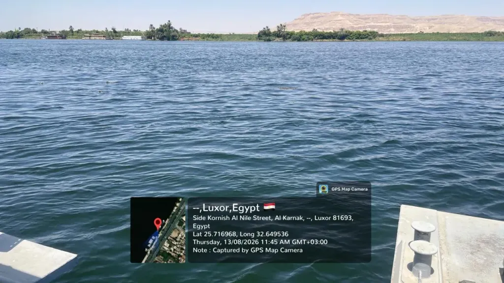 الري تنفي ظهور بقعة زيت بنهر النيل بالأقصر