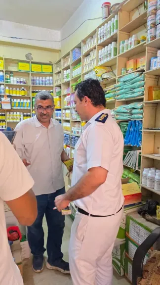 ”الزراعة” تضبط 470 عبوة مبيدات مخالفة في حملة مكثفة بمركز فاقوس بالشرقية