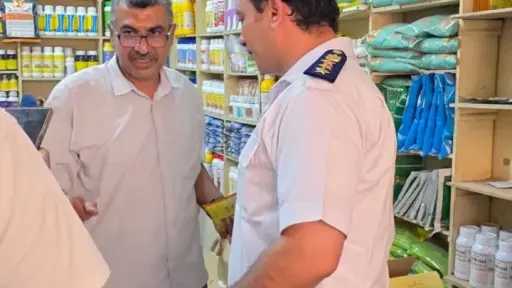 ”الزراعة” تضبط 470 عبوة مبيدات مخالفة في حملة مكثفة بمركز فاقوس بالشرقية