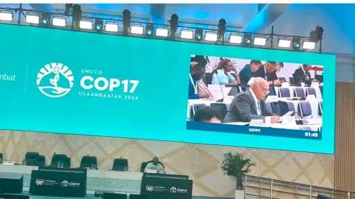”الزراعة” تستعرض تجربة مطروح في استعادة المراعي وتمكين الرعاة خلال COP17 بمنغوليا