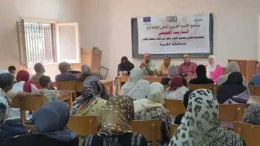 شراكة بين برنامج كافي ومركز البحوث الزراعية لتعزيز دور المرأة الريفية في حماية المحاصيل الاستراتيجية