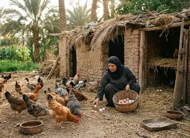 دراسة بريطانية تحذر من ارتفاع انبعاثات إنتاج البيض العضوي