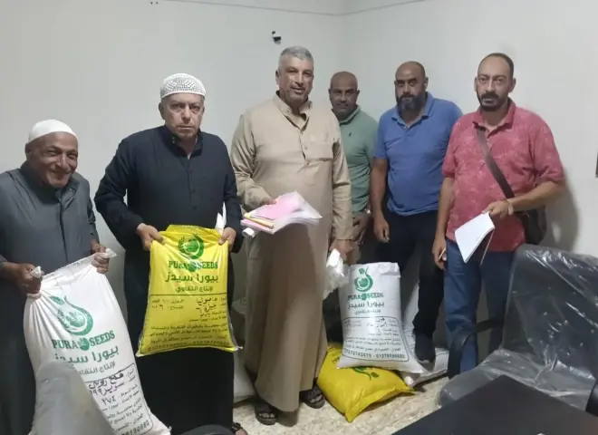 ضبط شركة وهمية تروج لتقاوي قمح غير مسجلة عبر السوشيال ميديا