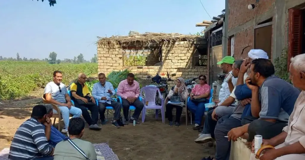 وكيل زراعة المنوفية يوجه المزارعين باعتماد أصناف القمح الموصى بها ومكافحة دودة الحشد