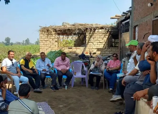 وكيل زراعة المنوفية يوجه المزارعين باعتماد أصناف القمح الموصى بها ومكافحة دودة الحشد