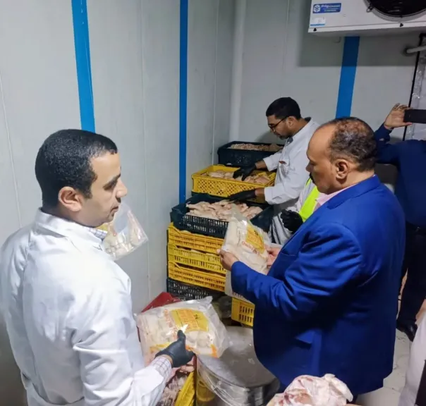 تموين سوهاج يضبط 460 كيلو دواجن غير صالحة و10 أطنان كيماوي مجهول المصدر