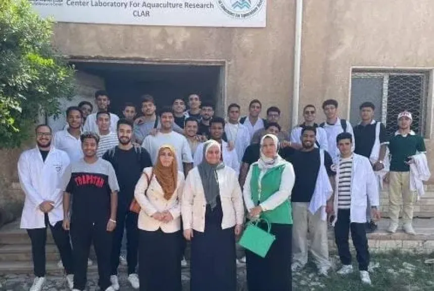 نظام IPRS وتفريخ الأسماك.. تفاصيل تدريب طلاب جامعة الزقازيق بالمعمل المركزي