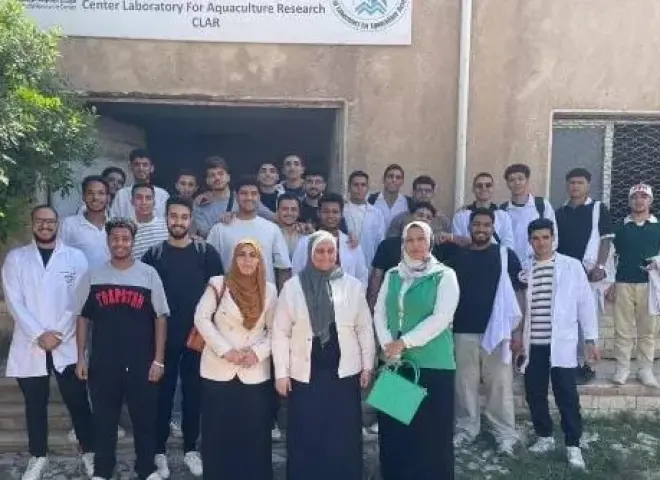 نظام IPRS وتفريخ الأسماك.. تفاصيل تدريب طلاب جامعة الزقازيق بالمعمل المركزي
