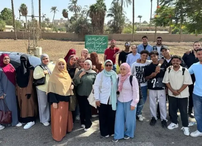 معهد بحوث أمراض النباتات يدرب 58 طالبًا من جامعة عين شمس على مواجهة التغيرات المناخية