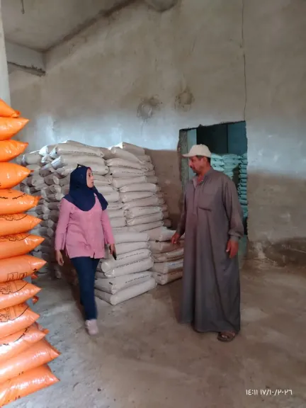 رقابة على الجمعيات الزراعية ببلقاس ومراجعة سجلاتها لحماية حقوق المزارعين