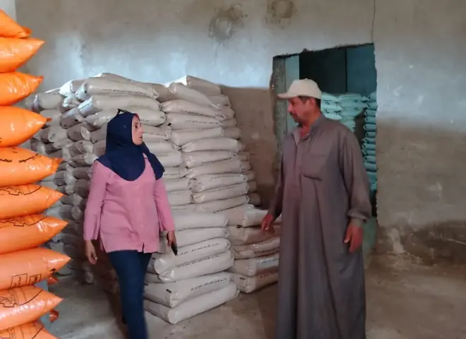رقابة على الجمعيات الزراعية ببلقاس ومراجعة سجلاتها لحماية حقوق المزارعين