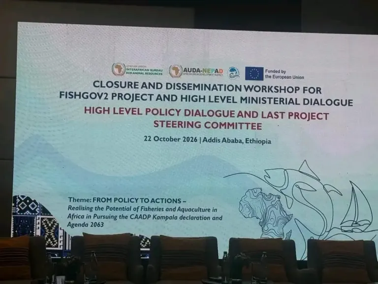 مشاركة مصرية فاعلة في الاجتماع الختامي لمشروع FishGov2 بأديس أبابا
