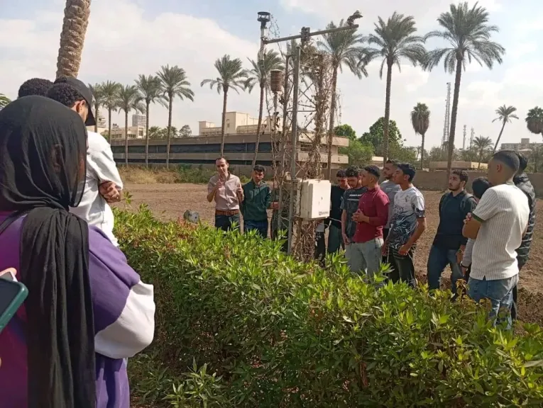 معهد بحوث أمراض النبات يستقبل طلاب زراعة عين شمس