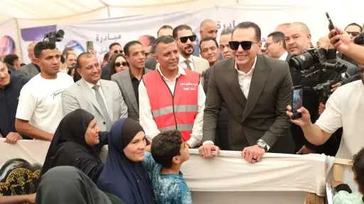 إقبال جماهيري على قافلة مستقبل وطن الطبية بالفيوم.. والنائب أحمد عبدالجواد: الكشف مستمر