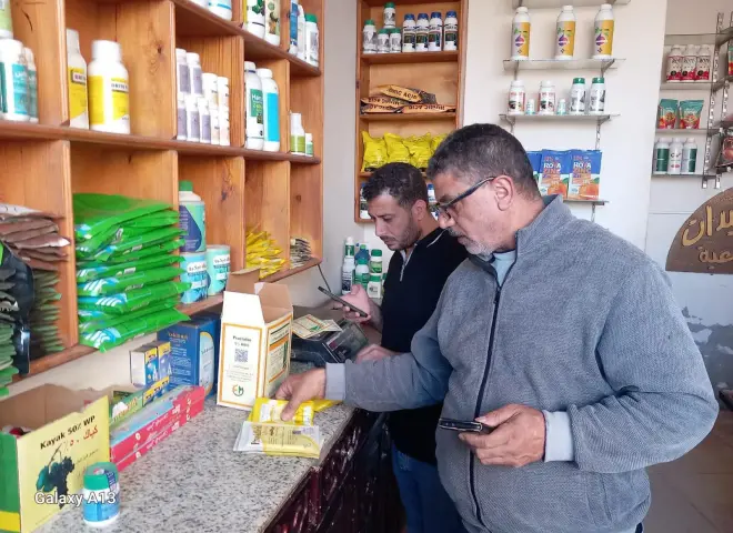 تحريز مبيدات مخالفة وإحالة المتورطين للجهات القضائية في كفر الشيخ
