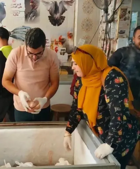 قبل استخدامها في الحواوشي.. الطب البيطري بسوهاج يمنع تداول 60 كيلو من هياكل الدواجن